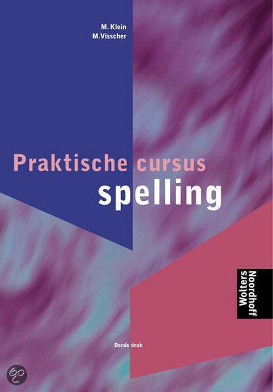 Praktische cursus spelling - cover