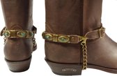 Sendra Boots Siersporen 267 Bruin of Zwart