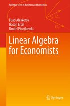 Springer Texts in Business and Economics - Linear Algebra for Economists