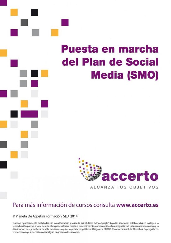 EBK ACCERTO - Puesta en marcha del Plan de Social Media (SMO ... - cover