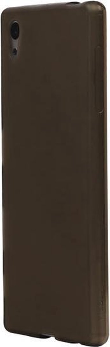 LG X Screen TPU Cover Hoesje Transparant Grijs