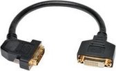 Tripp Lite P562-001-45L DVI kabel 0,3 m DVI-D Zwart