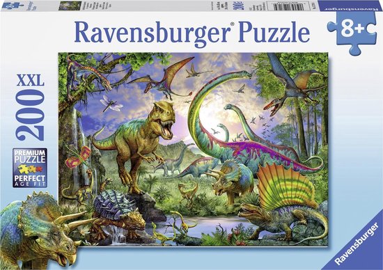 Ravensburger - Puzzle Enfant - Puzzle 200 p XXL - L'heure de la