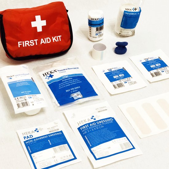 HEKA EHBO Verbandset 2 stuks MEDIC First Aid EHBO Set