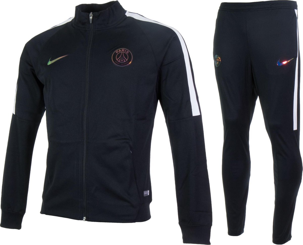 Nike Paris Saint-Germain Trainingspak - Maat XL - Mannen - zwart/wit |  bol.com