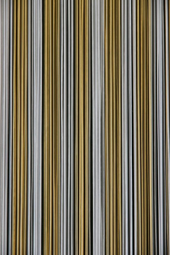 Sun-Arts Palermo - Vliegengordijn - 90x210 cm - Transparant Bruin