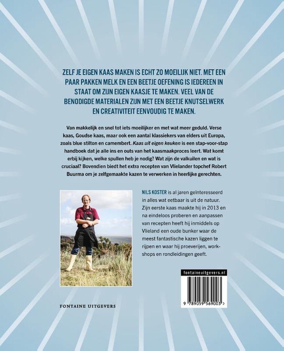 Kaas uit eigen keuken - back cover