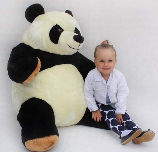 Pluche knuffel - Reuze panda knuffeldier - 80 cm | bol.com
