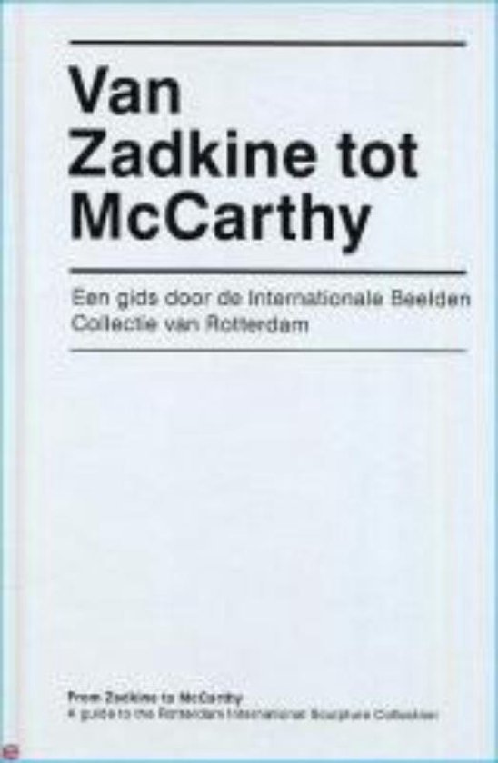 Van Zadkine Tot Mccarty