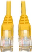 Tripp Lite N001-007-YW netwerkkabel 2,13 m Cat5e U/UTP (UTP) Geel