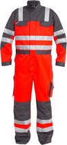 FE Engel Overall EN 20471 4501-775 - Rood/Grijs 4725 - XL