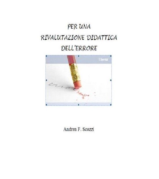 Per una rivalutazione didattica dell'errore - cover