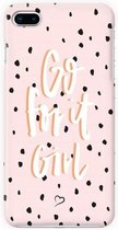 Fashionthings Go for it girl iPhone 7/8 Plus Hoesje / Cover - Eco-friendly - Softcase