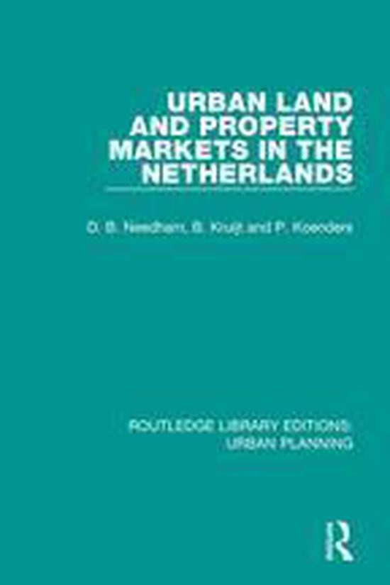 Routledge Library Editions Urban Planning Urban Land and Property Markets in The... bol