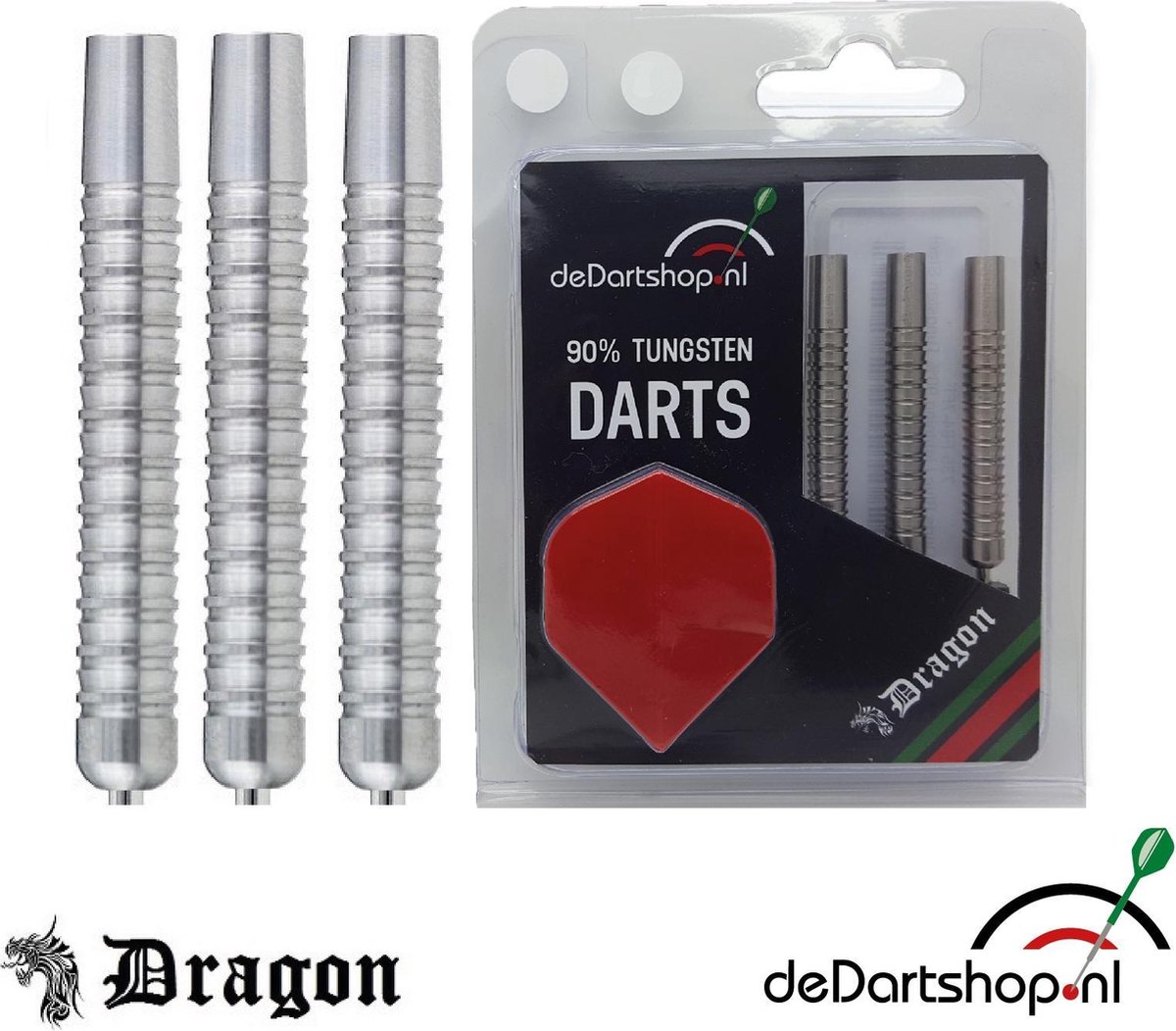 Dragon darts - 1 - 90% tungsten - 22 gram - dartpijlen