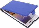 Mobiparts Premium Flip Case Huawei Ascend P7 Blue
