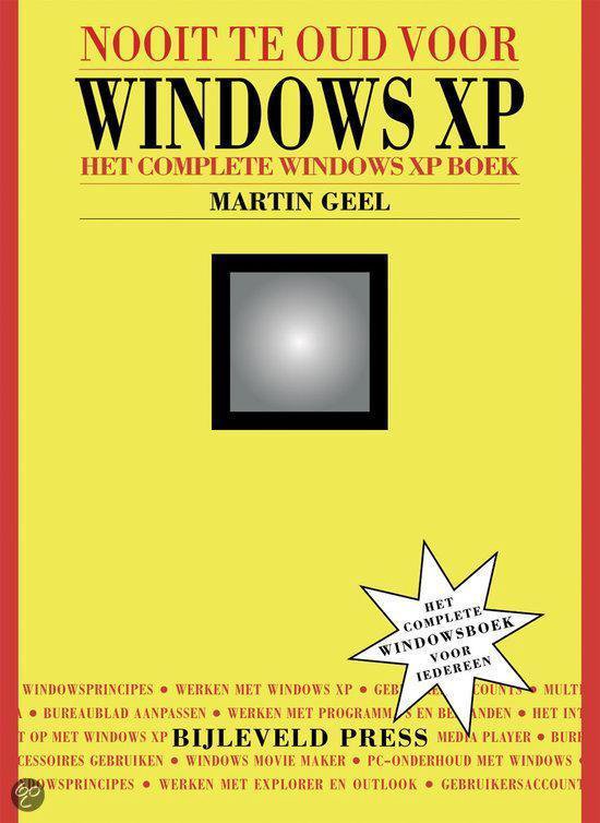 Nooit Te Oud Voor Windows Xp - cover