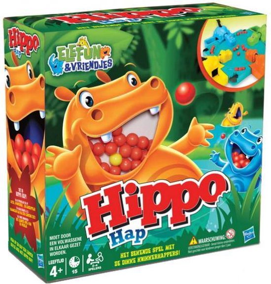Aarzelen referentie Lichaam Hippo Hap - Kinderspel | Games | bol.com