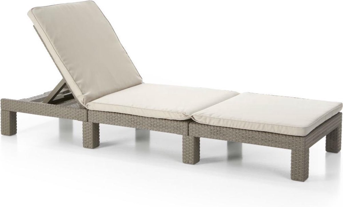 Allibert Daytona Ligbed - 195x65x22cm Cappuccino