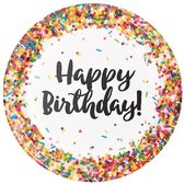 Bordjes sprinkles (˜23cm, 8st)