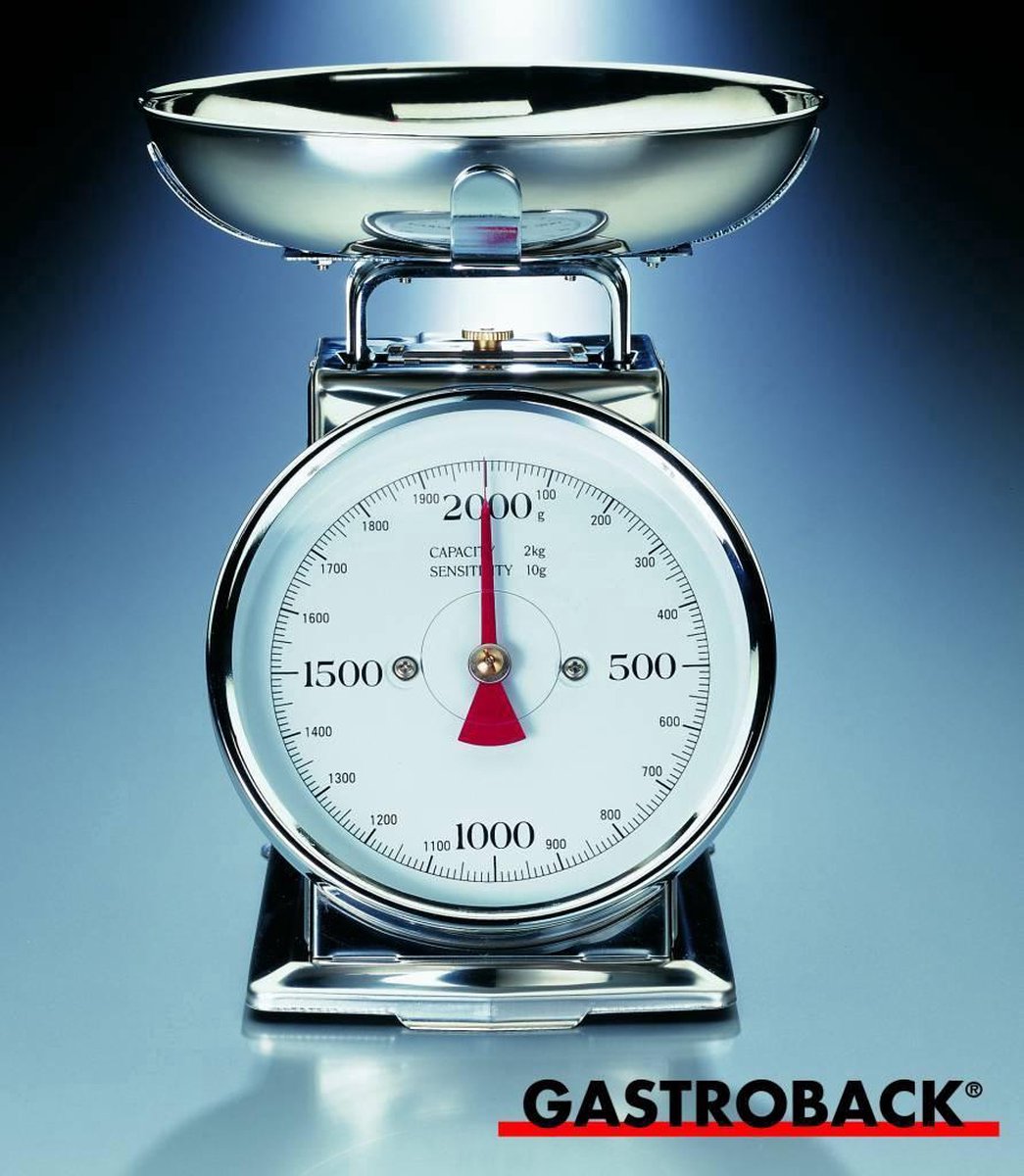 Balance de cuisine Gastroback Balance de cuisine mécanique de précision  style rétro 30102