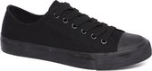 victory vty Zwarte sneaker canvas - Maat 38