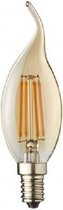 LED Kaars Filament E14 4W C35 Amber Dimbaar