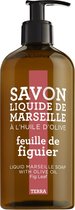 Marseille Zeep Vloeibaar | Handzeep op basis van olijfolie "Feuille de Figuier" - vijgenblad