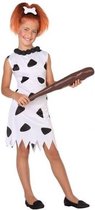 Holbewoonster Wilma - verkleed kostuum meisjes - carnavalskleding - voordelig geprijsd 140 (10-12 jaar)