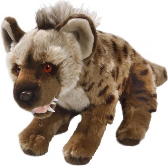 aan de andere kant, combinatie vergeten Pluche knuffel hyena 30 cm | bol.com