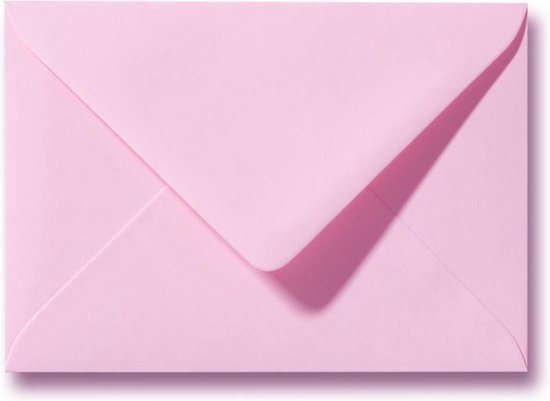 Enveloppe 15,6 X 22 Rose foncé, 60 pcs