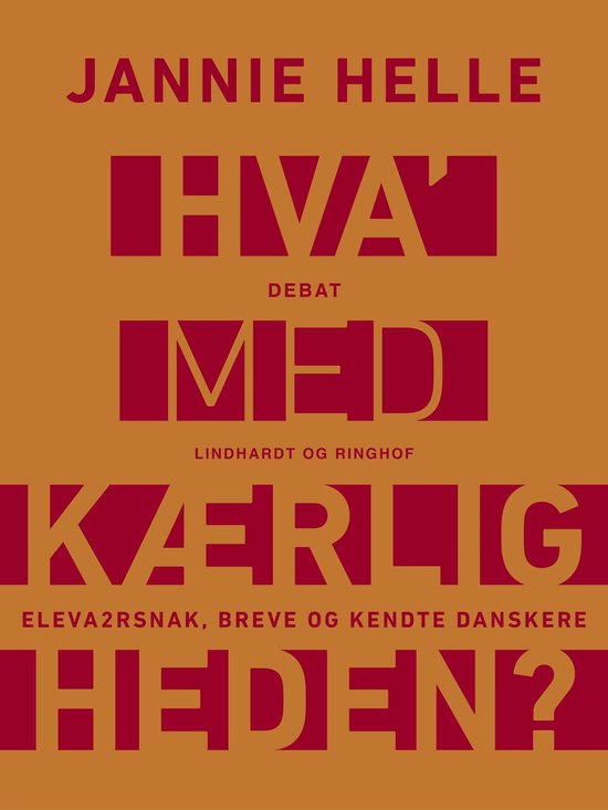 Hva' med kærligheden? Eleva2rsnak, breve og kendte danskere - cover