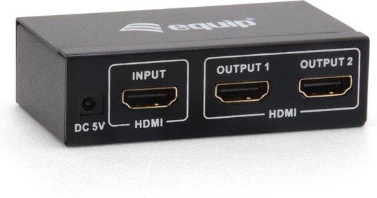 Equip 332712 video splitter HDMI 2x HDMI