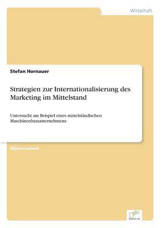 Strategien zur Internationalisierung des Marketing im Mittelstand