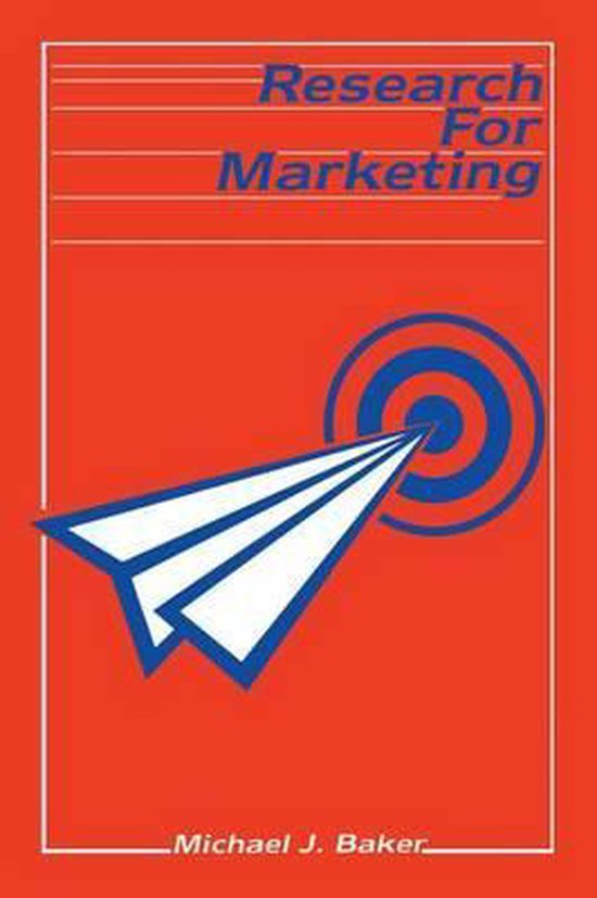 Research for Marketing - cover