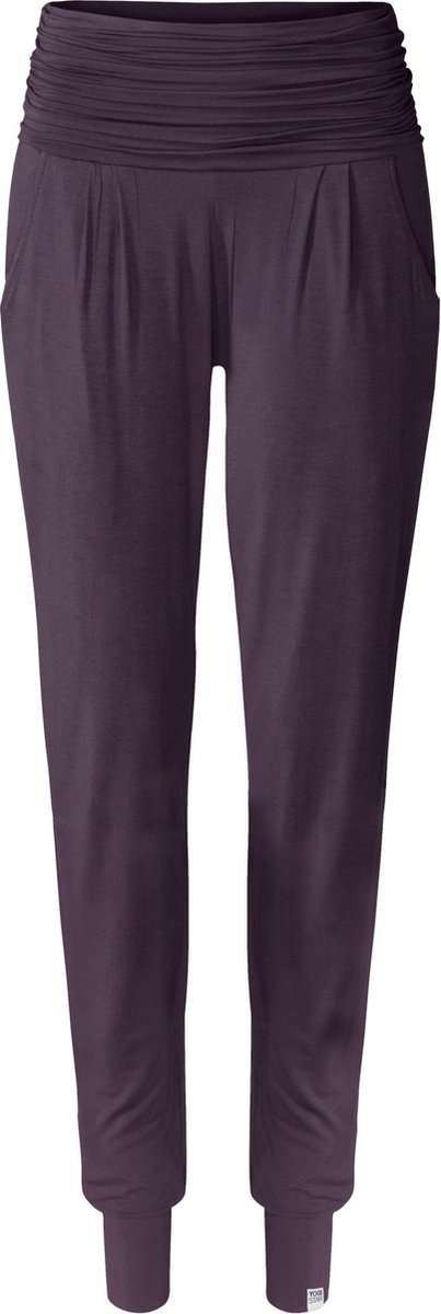 Yoga-Harempants "ala" - elderberry L Loungewear broek YOGISTAR