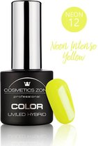 Cosmetics Zone UV/LED Hybrid Gel Nagellak 7ml. Neon Intense Yellow N12