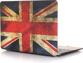 Xssive Macbook Hoes Case voor Macbook Air 11 inch A1370 A1465 - Laptop Cover  Hard Case - Retro Union Jack Engelse Vlag