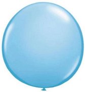 Qualatex ballon 90 cm licht blauw