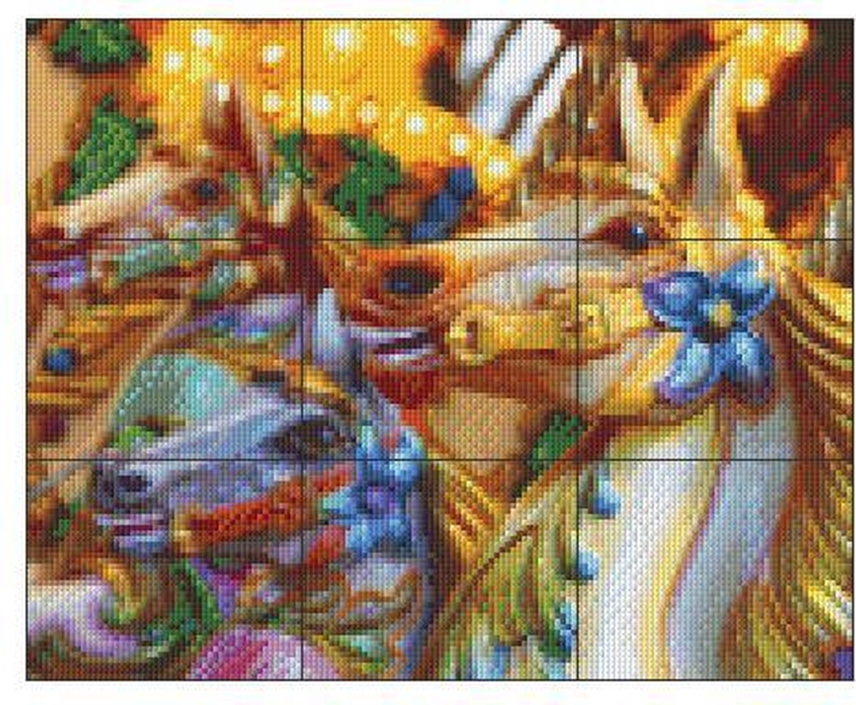 PIXELHOBBY PAARDENMOLEN - DST29522067 - 9PLATEN - 181MATJES