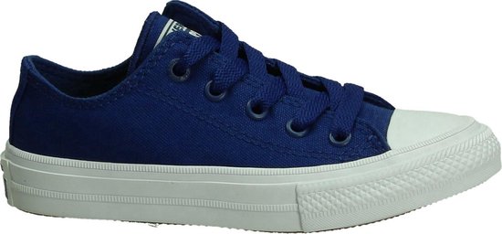 Converse Meisjes Sneakers Ctas Ii Ox - Blauw - Maat 34 Converse Meisjes Sneakers Ctas Ii Ox - Blauw - Maat 34