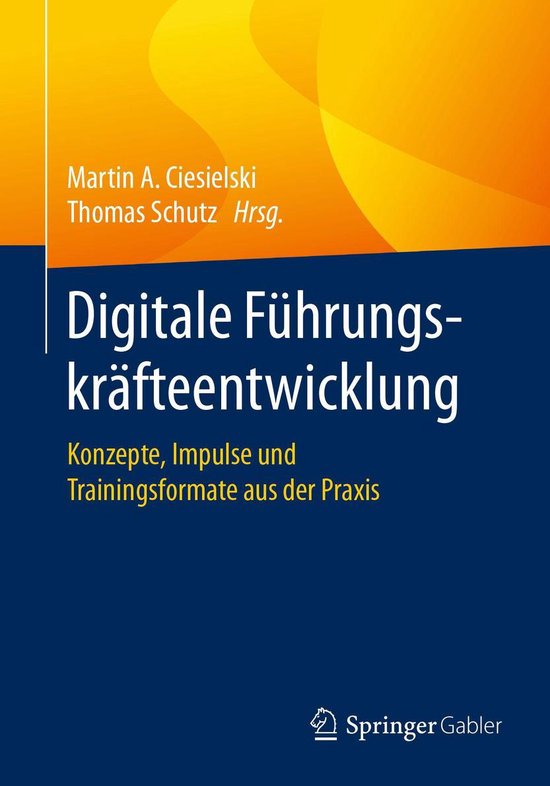 Digitale Führungskräfteentwicklung - cover