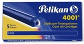 Pelikan 4001 - Cartouches d'encre longues - Turquoise