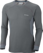 Columbia Baselayer Heavyweight - heren - thermoshirt - grijs