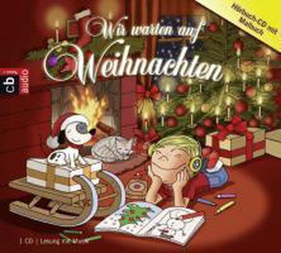 Wir warten auf Weihnachten - Zuhören und dabei malen! - cover