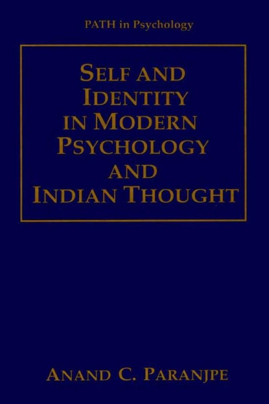 Self and Identity in Modern Psychology and Indian Thought - cover