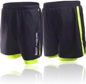 Boxeur Des Rues - Double Shorts - Zwart - L