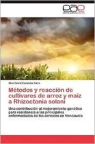 Metodos y Reaccion de Cultivares de Arroz y Maiz a Rhizoctonia Solani