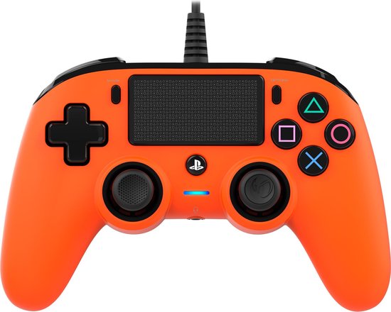 Nacon Compact Official Licensed Bedrade Controller – PS4 – Oranje