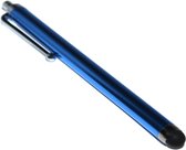 Touchscreen-pen donkerblauw universeel met metalen clip